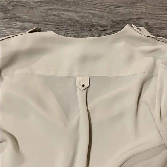 Beige chiffon top - Picture 4 of 5